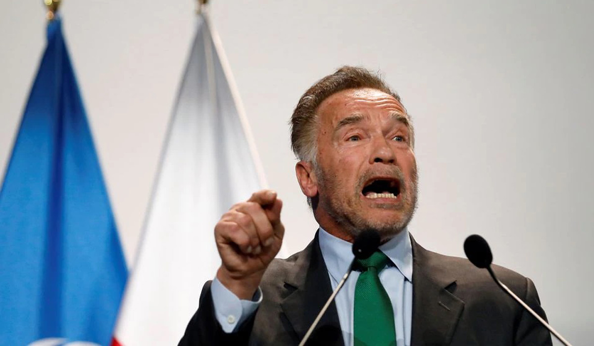 Schwarzenegger tells Russian people their leaders are lying to them